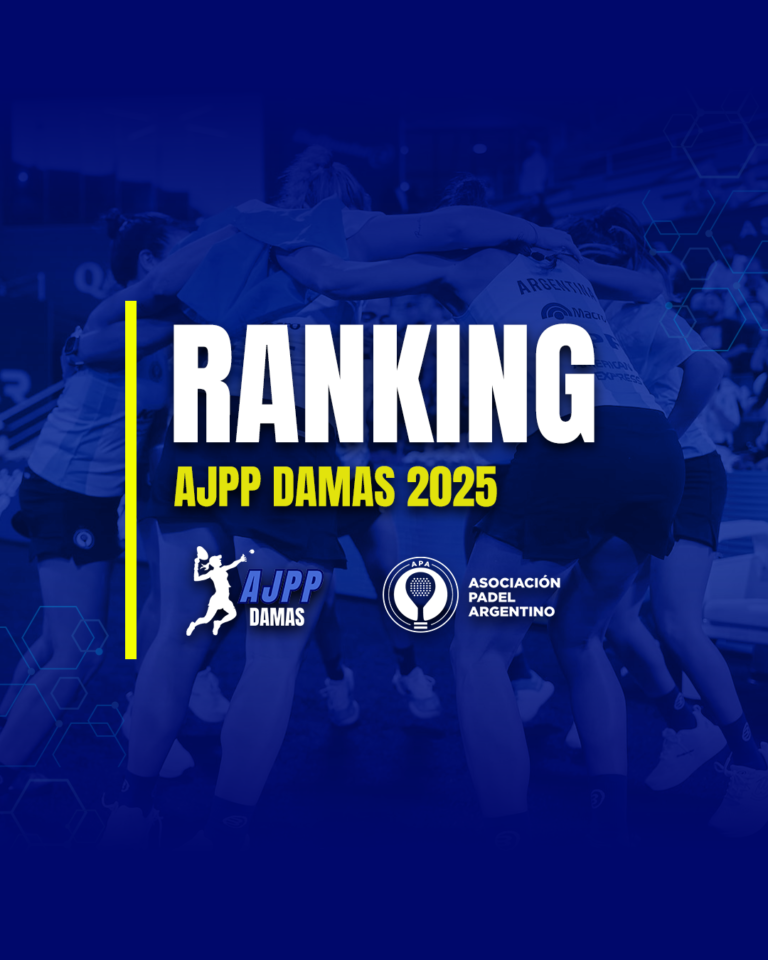 Ranking – CIRCUITO PROFESIONAL AJPP DAMAS